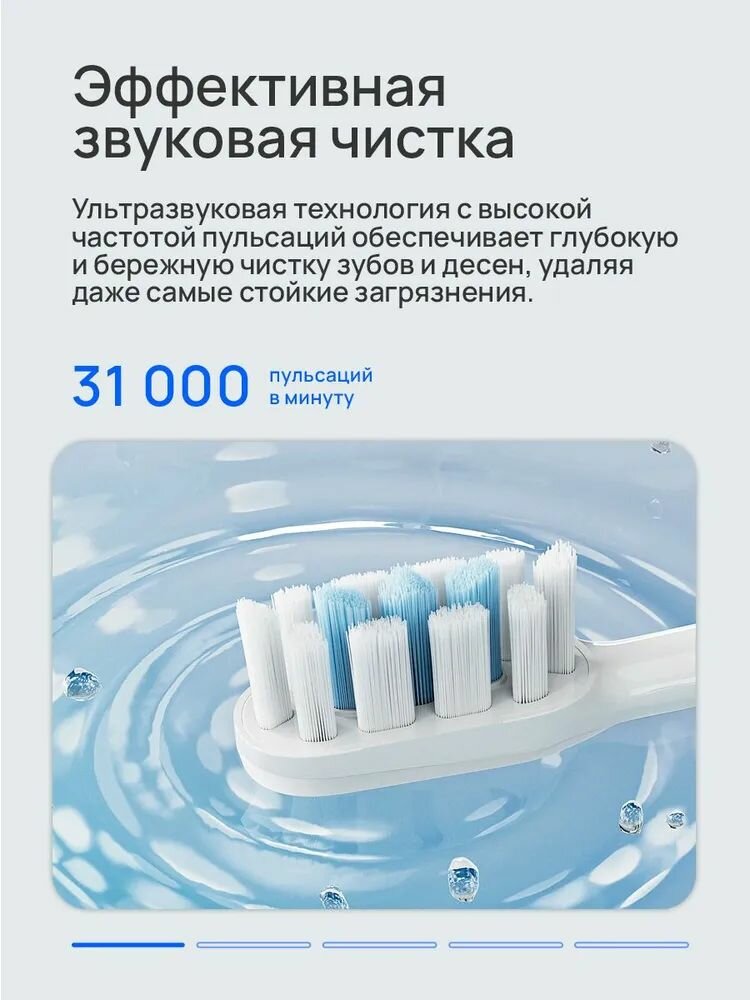 Картинки Электрическая зубная щетка Xiaomi Electric Toothbrush T302 Dark Blue BHR7647GL