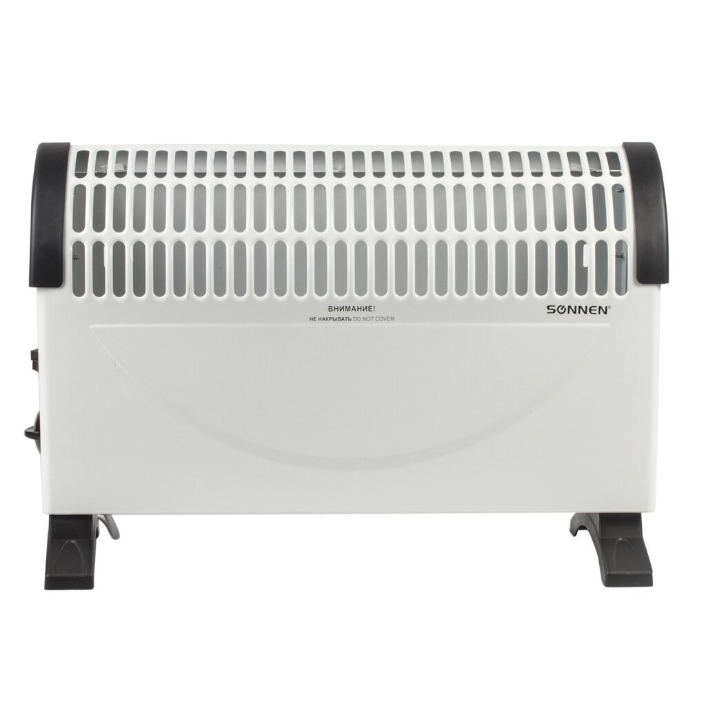 Обогреватель-конвектор SONNEN Y-02S 1500 Вт 3 режима работы белый/черный 453494