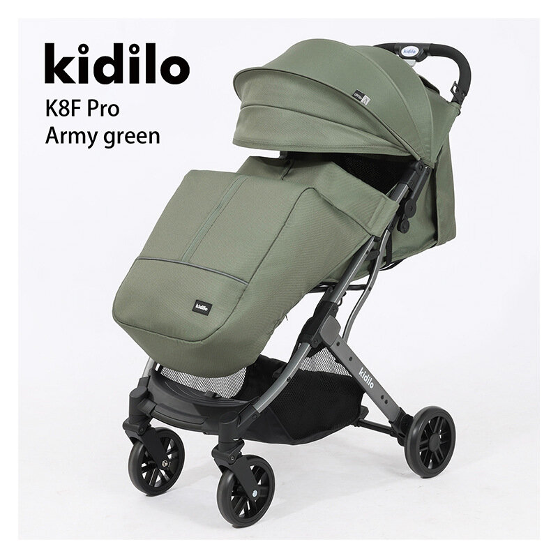 Коляска-трансформер Kidilo K8F, для новорожденных, для мальчиков и девочек