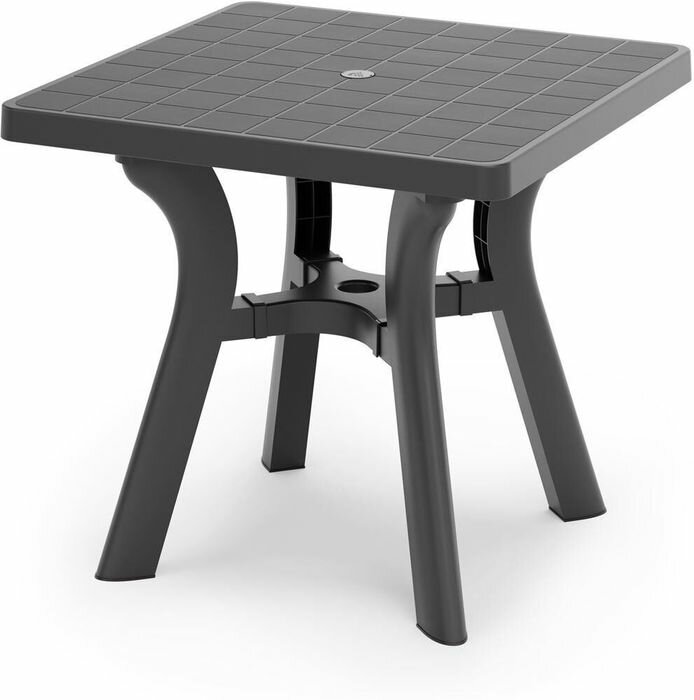 Стол Альтернатива Атлант М8860, графит, 80х80х76,5 см