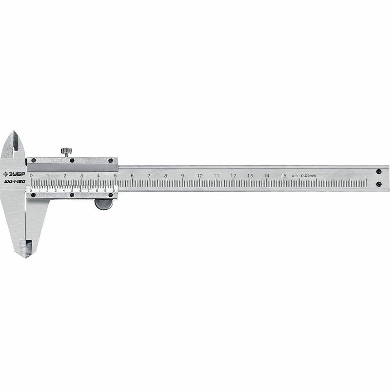 Штангенциркуль стальной ЗУБР ШЦ-1-150 150 мм Профессионал (34514-150)