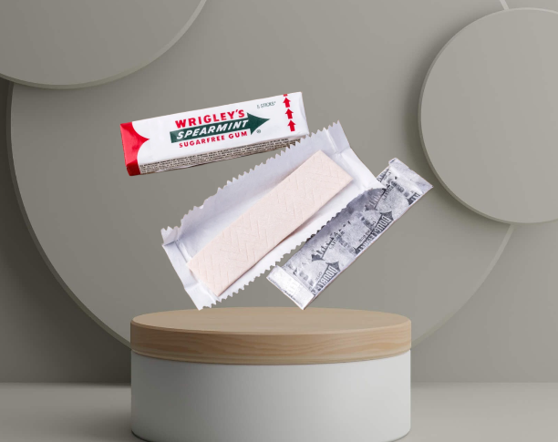 Жевательная резинка Wrigley's Spearmint мятный без сахара, 20 штук по 13гр — фото 1