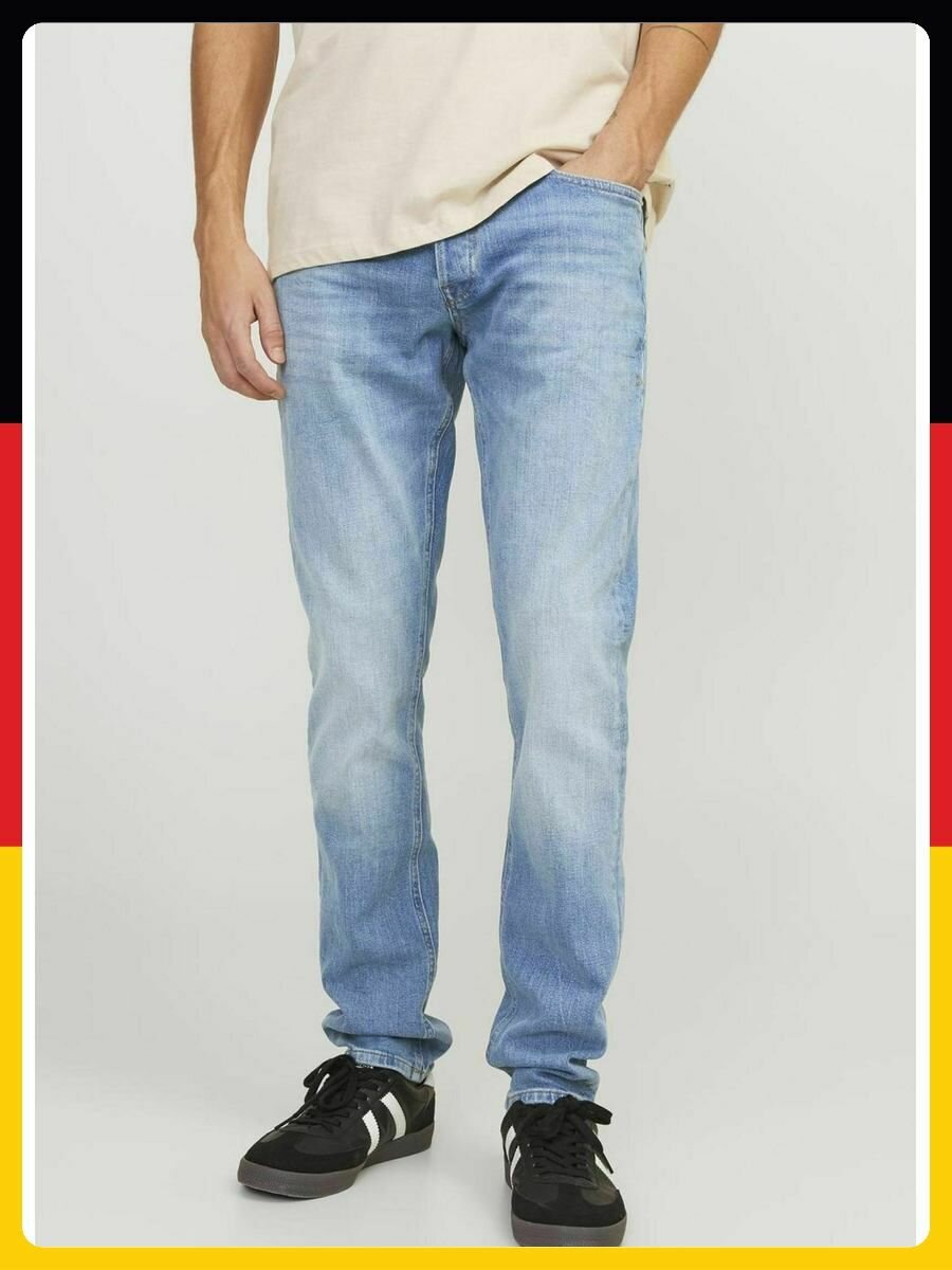 Джинсы Jack & Jones, размер 32x34, голубой