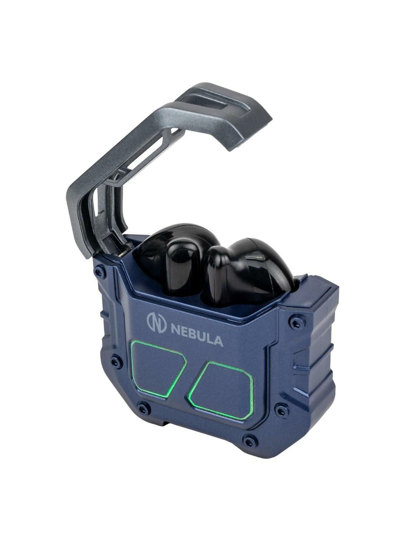 Наушники True Wireless игровые Nebula OCTA Blue (NG-TWS03)