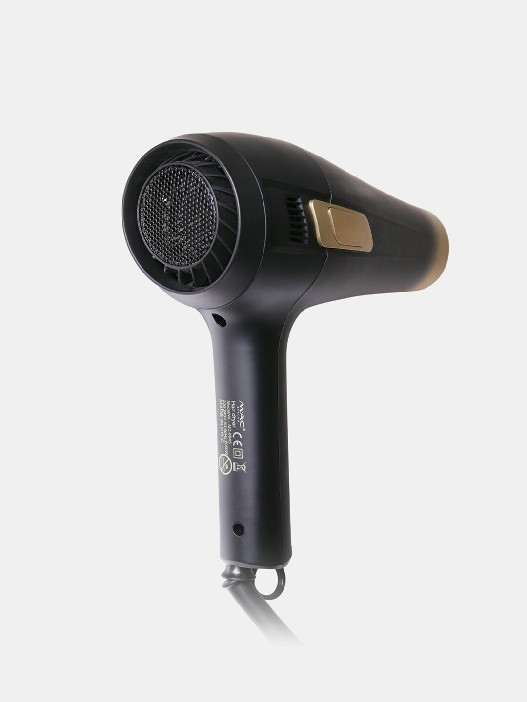 Фен MAC Styler MC-6645, 2200Вт, 3 температурных режима, длина шнура 1.8м — фото 1
