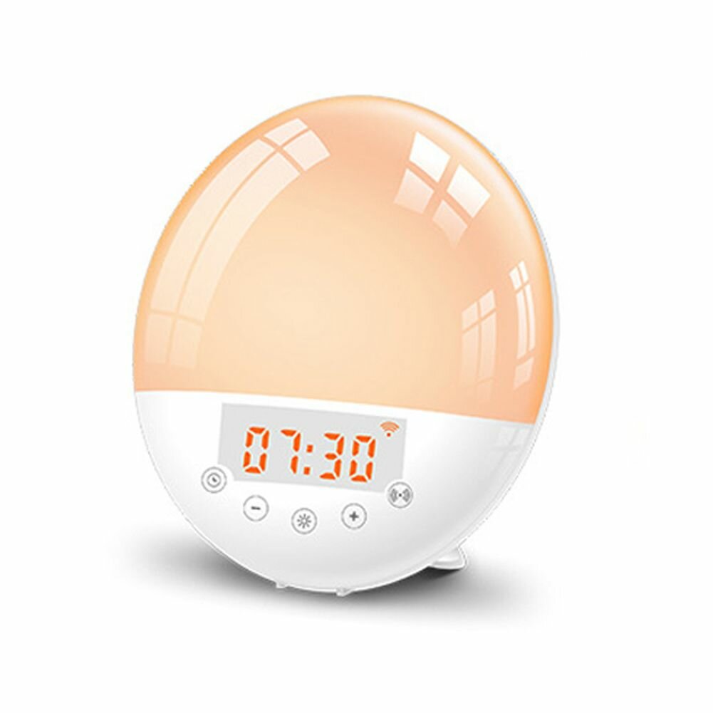 Tuya WiFi Интеллектуальный световой будильник Интеллектуальный будильник LED 7 sz