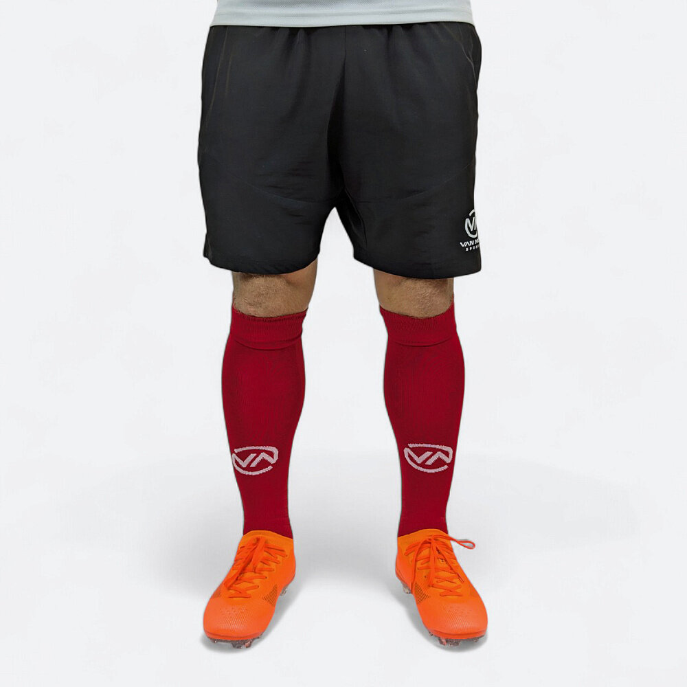 Гетры футбольные VAN MICH Football, размер 42-46, красный — фото 1