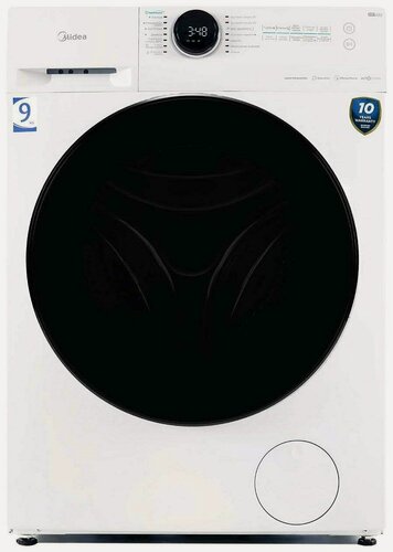 Изображение товара Стиральная машина Midea "MF200D80WBS", фронтальная загрузка, 14 программ, сенсорное управление