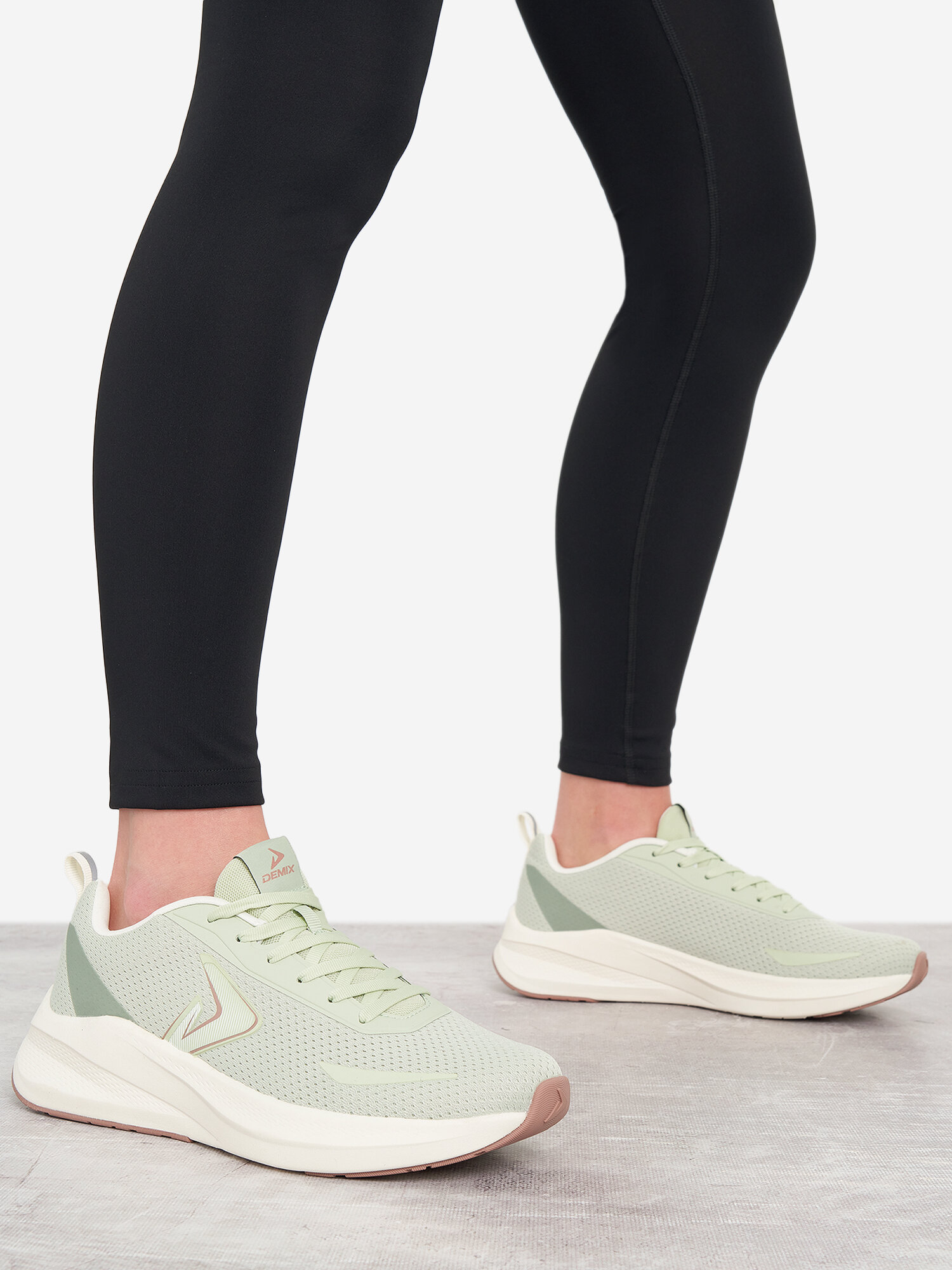 Кроссовки Demix SPORT EVO 2 W, размер 9.5, фисташковый
