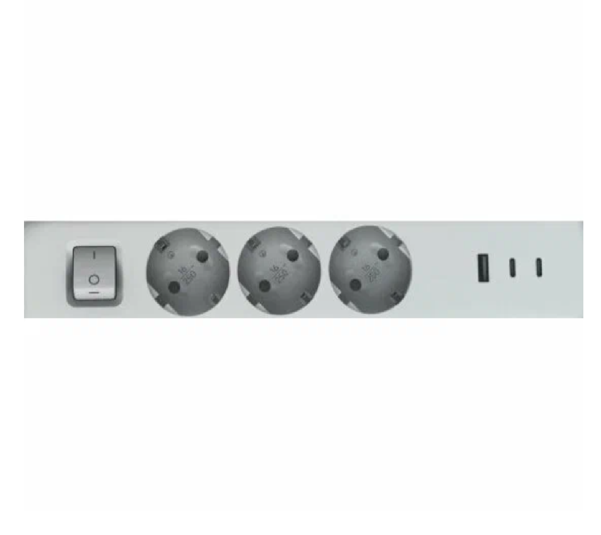 Сетевой фильтр Xiaomi 20W Power Strip (2C1A) EU (BHR07UKEU) 18м белый