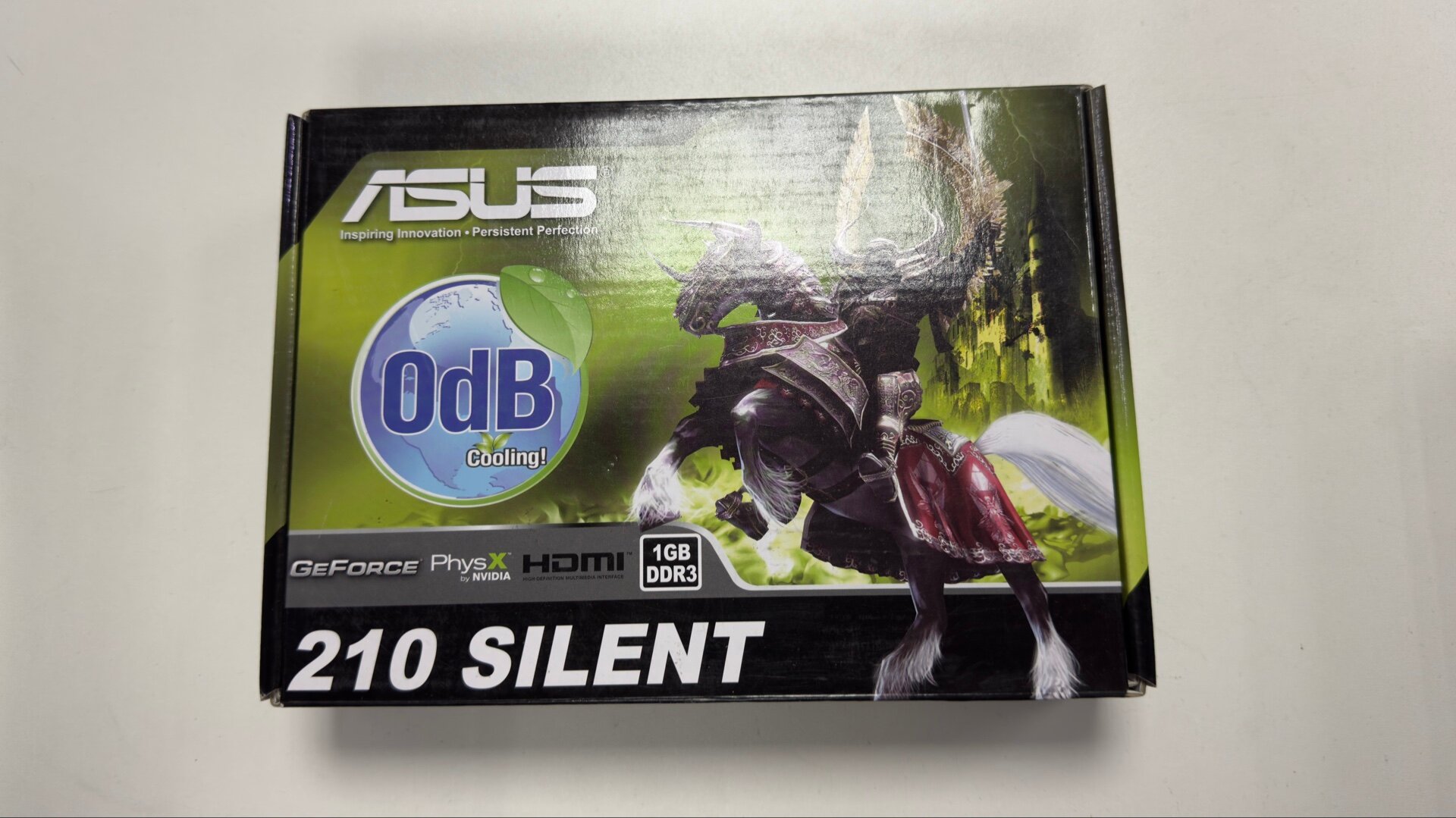 Видеокарта ASUS NVIDIA GeForce 210 SILENT EN210, 1ГБ GDDR3, PCI-E