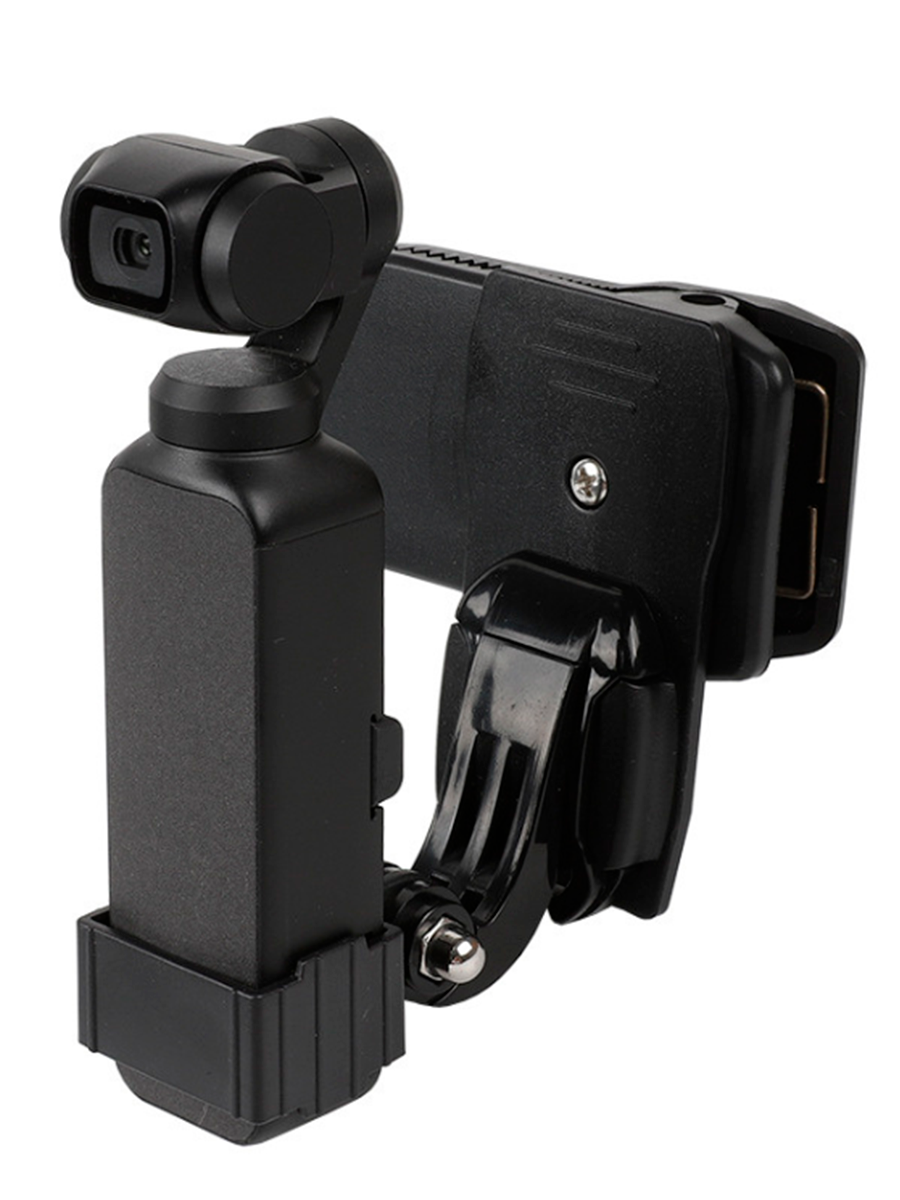 Крепление прищепка на рюкзак или одежду для DJI Osmo Pocket 2 для съемки от первого лица — фото 1