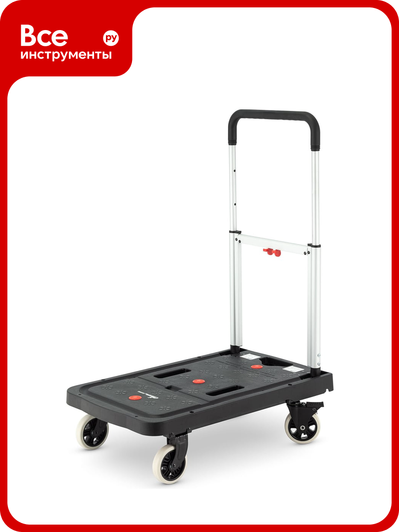 Тележка платформенная складная Стелла техник грузоподъемность 137 кг FF ST