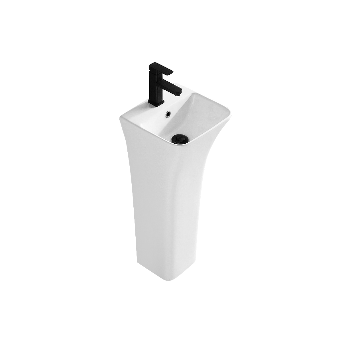 Раковина напольная Ceramalux N 33 G-515 белая