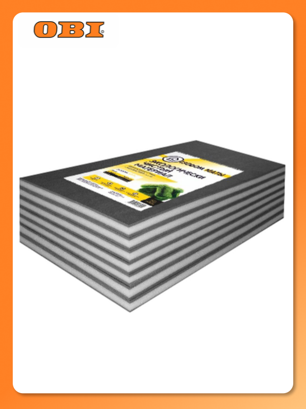 Тепло звукоизоляция ISODOM  Евроблок   50мм  60x100см  0 6кв  м