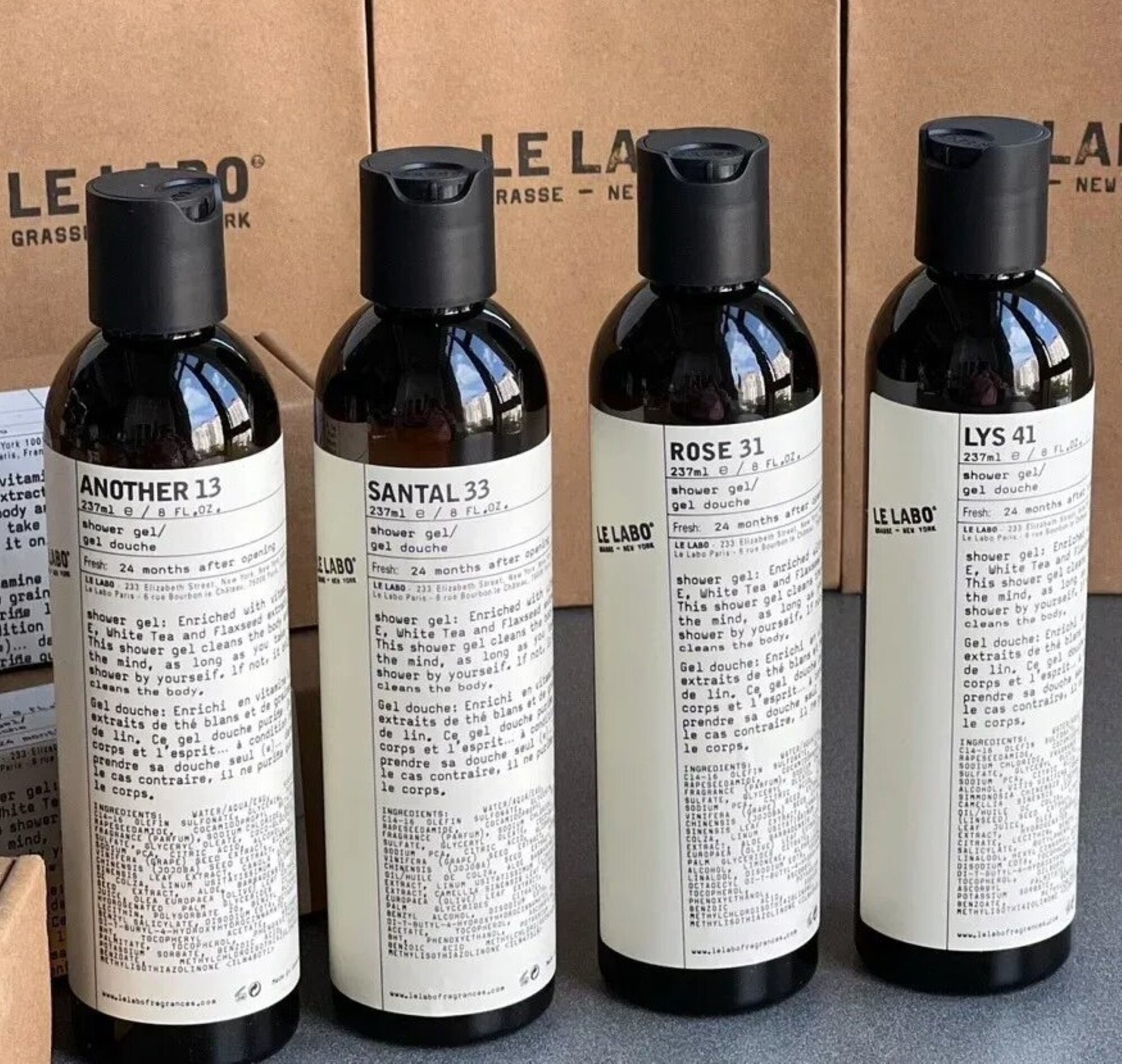 Парфюмированный гель для душа Le Labo Jasmine 17 Shower Gel /237 мл/гр.