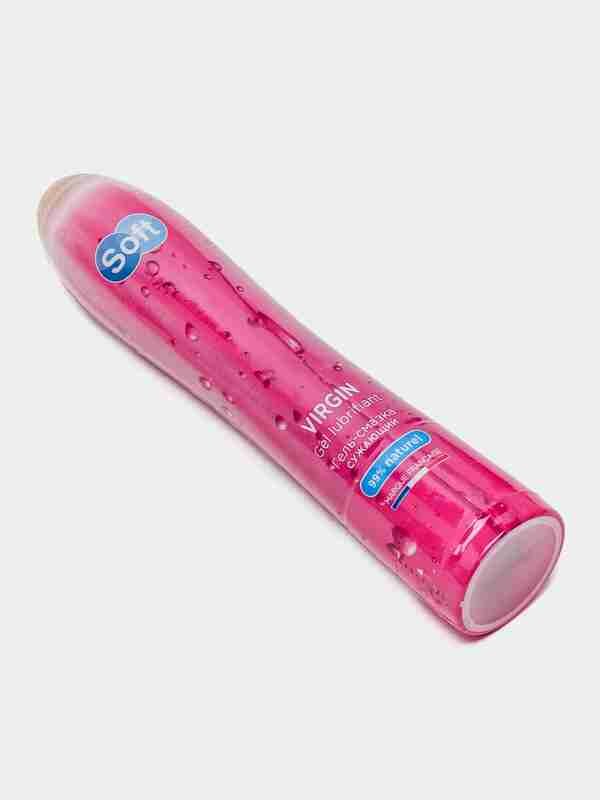 Гель-смазка Soft Virgin, для фистинга, с ароматом клубники, 80 мл — фото 1