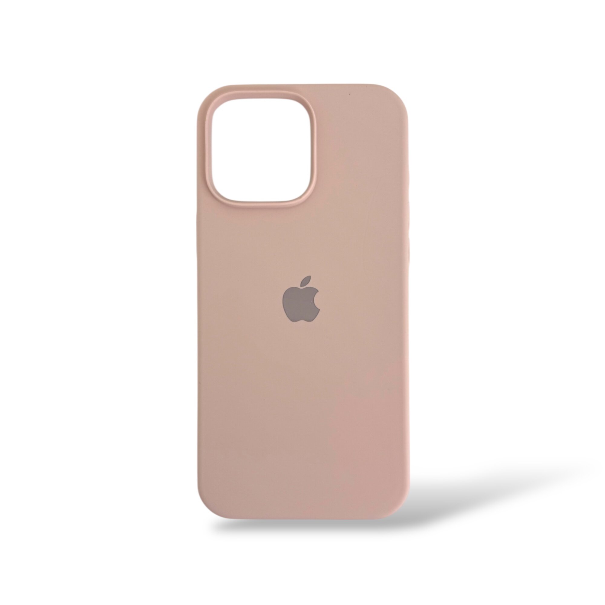 Силиконовый чехол с бархатной подкладкой для iPhone 14 Pro Max – премиум защита