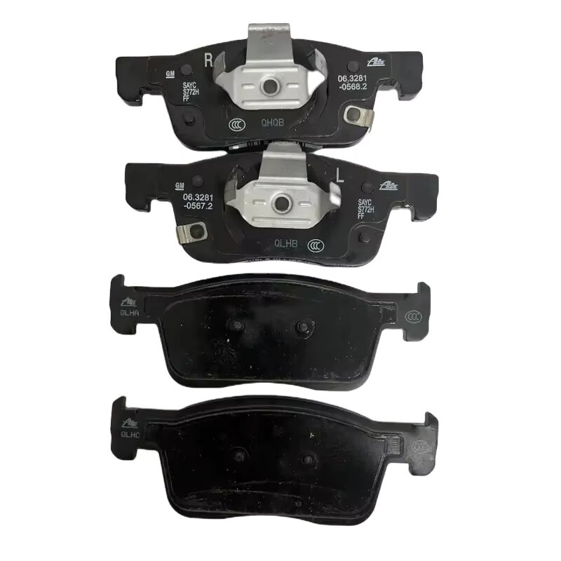 Тормозные колодки GM , для Monza, передние, мощные, комплект, изделие изготовлено из качественных фрикционных материалов