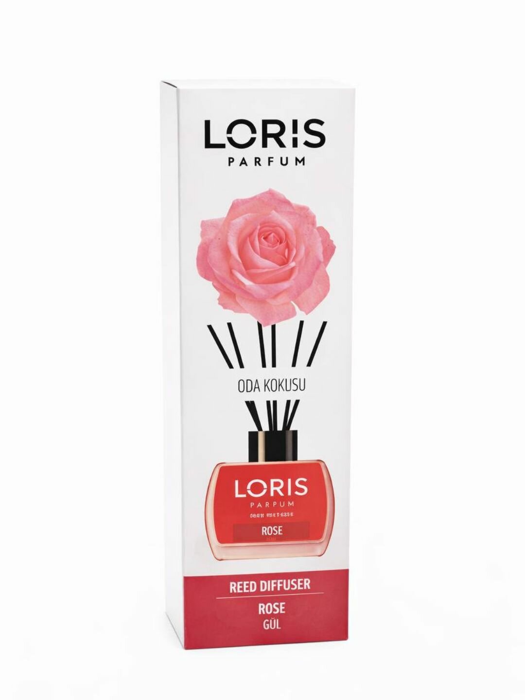 Ароматический диффузор для дома LORIS Parfum Rose (Роза), 50 мл — фото 1