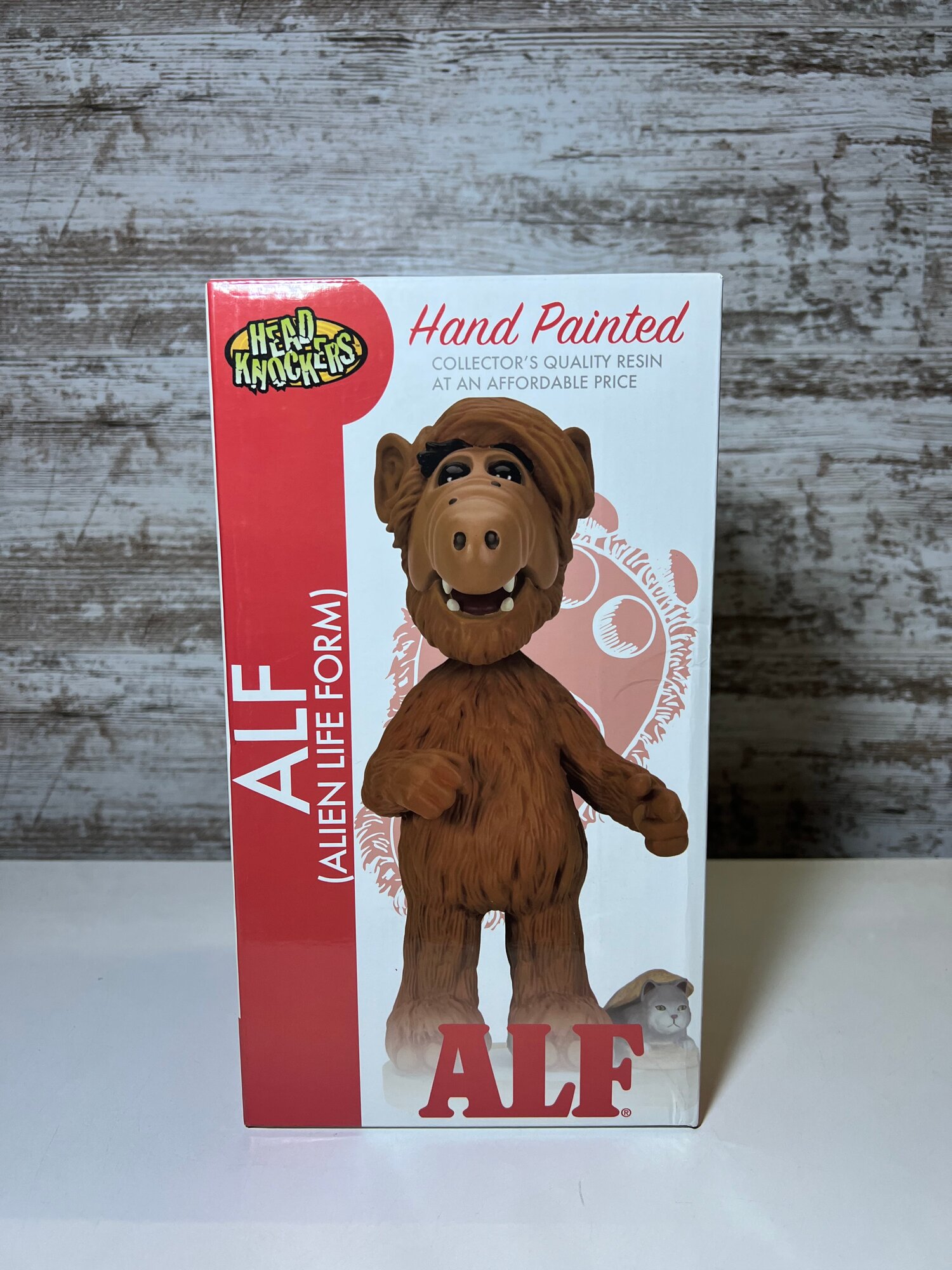 Фигурка Альф, Alf, Alien Life Form, Head Knockers, 20 см, от Neca