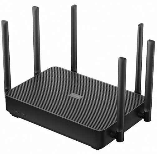 Картинки Wi-Fi роутер Xiaomi Mi Router AX3200 Black, двухдиапазонный, черный