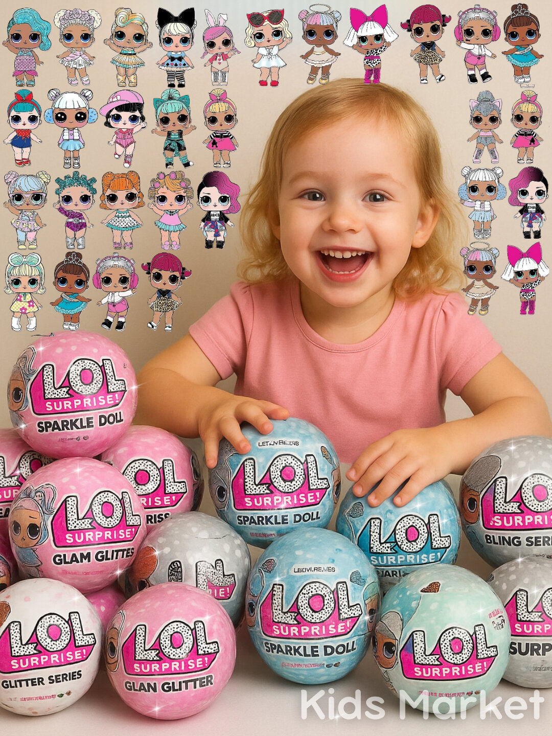Куклы LOL сюрприз, сюрприз в шарике, кукла с аксессуарами, игрушка сюрприз — фото 1