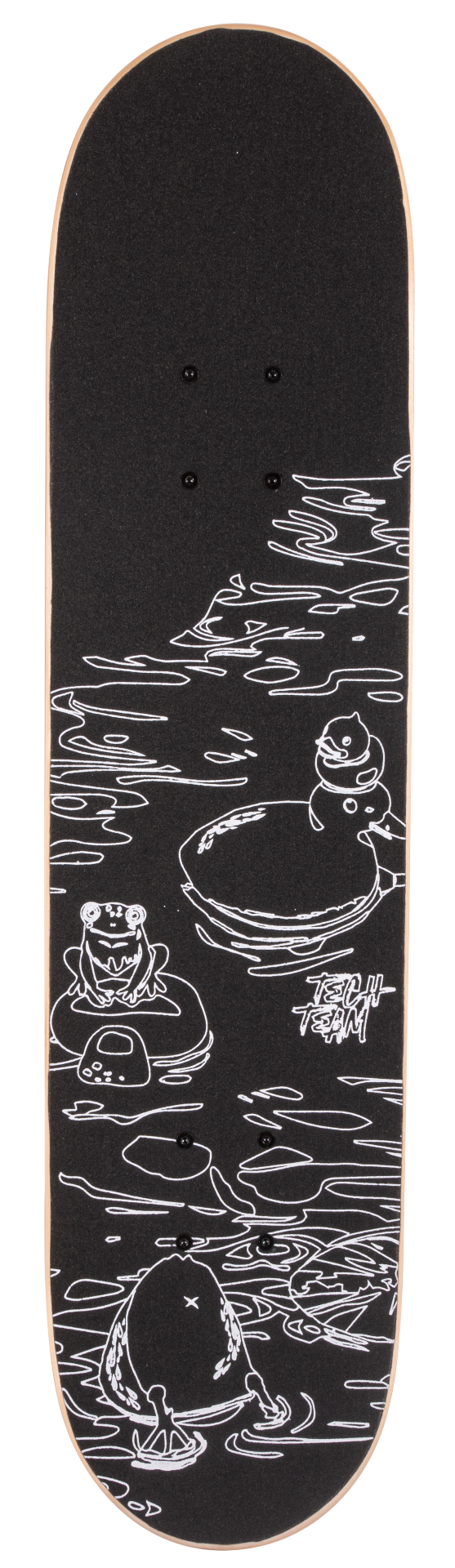 Изображение Скейтборд Tech Team "Aliens", 29,5x7.25, Abec7, до 100кг - 2024 Утки