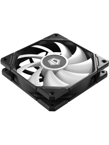 Вентилятор ID-Cooling TF-12025 Pro ARGB, 120х120x25, черный, 4-pin Ret (TF-12025-PRO ARGB) — фото 1