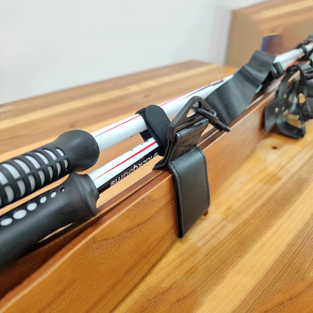 Поводок для катания на лыжах на плече портативный поводок для занятий спортом на открытом воздухе аксессуары для катания на лыжах регулируемое снаряжение для катания на лыжах наплечный поводок