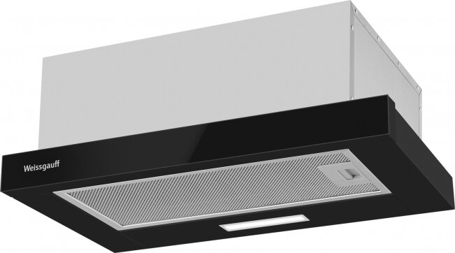 Вытяжка встраиваемая Weissgauff TEL 500 Black Glass