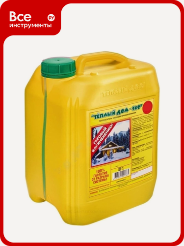 Изображение товара Антифриз Тёплый дом Эко-20 20кг пропиленгликоль 37% -21С канистра 119-0354, 20 л, резиновая