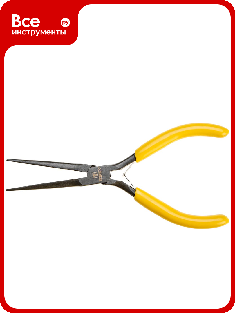 Плоскогубцы удлиненные узкие прецизионные 150 мм TOPEX 32D036