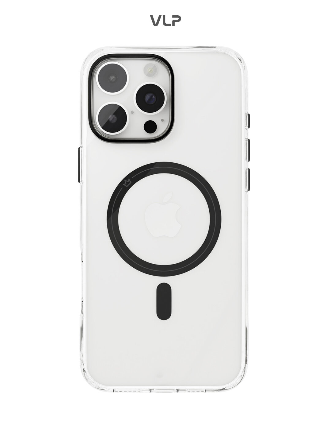 Чехол на iPhone 16 ProMax с MagSafe VLP Diamond Case, черный — фото 1