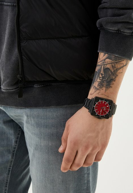 Наручные часы Slazenger черный/красный