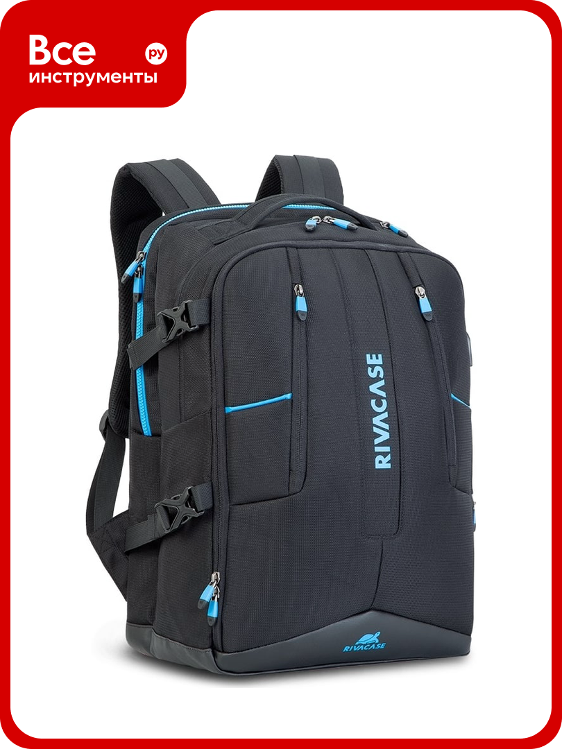 Профессиональный рюкзак для геймеров RIVACASE 17.3" 3 7860 Black ECO