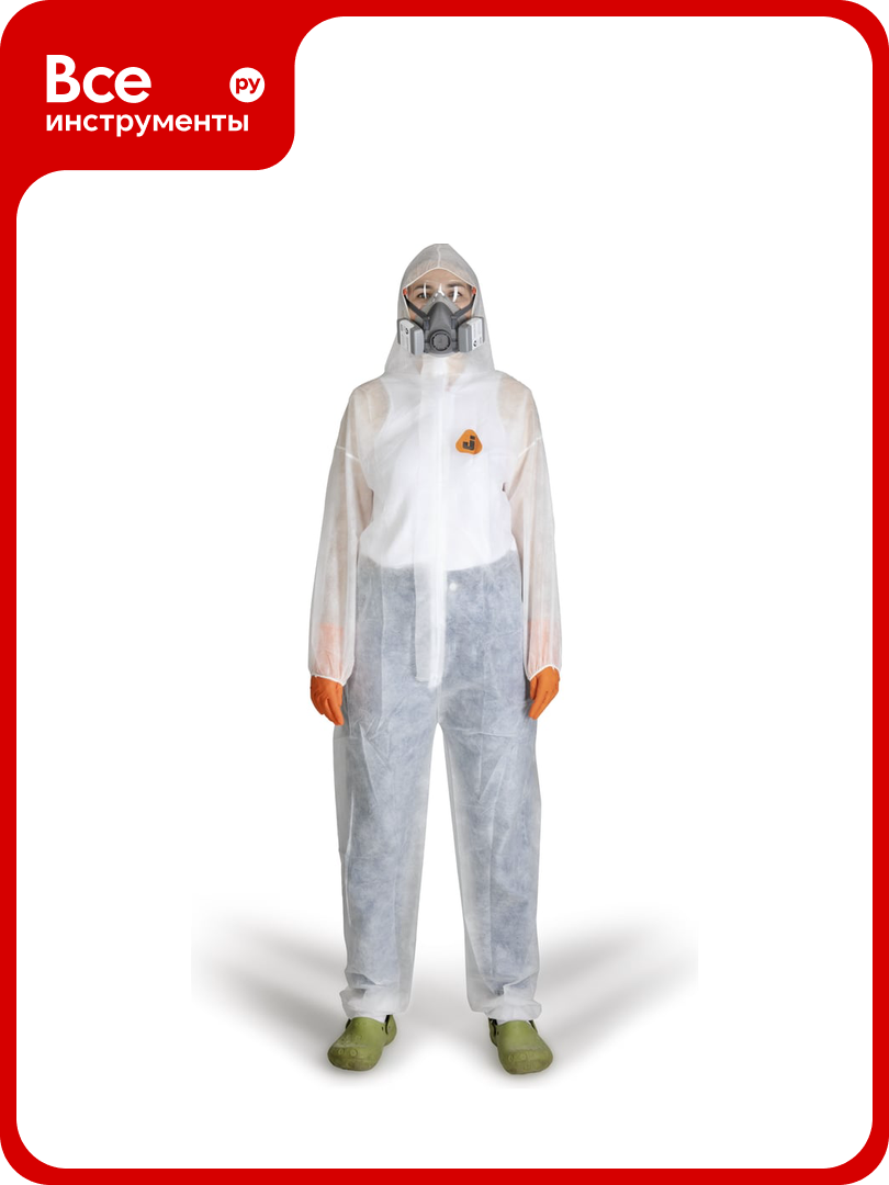 Защитный дыщащий комбинезон Jeta Safety Каспер плотность 40 г/м² размер 52-54/XL JPC-100-XL