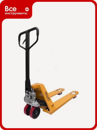 Изображение товара Гидравлическая тележка PROLIFT AC 30, грузоподъемность 3000 кг, колеса полиуретан, вилы 1150x550 мм AC 30 полиуретан