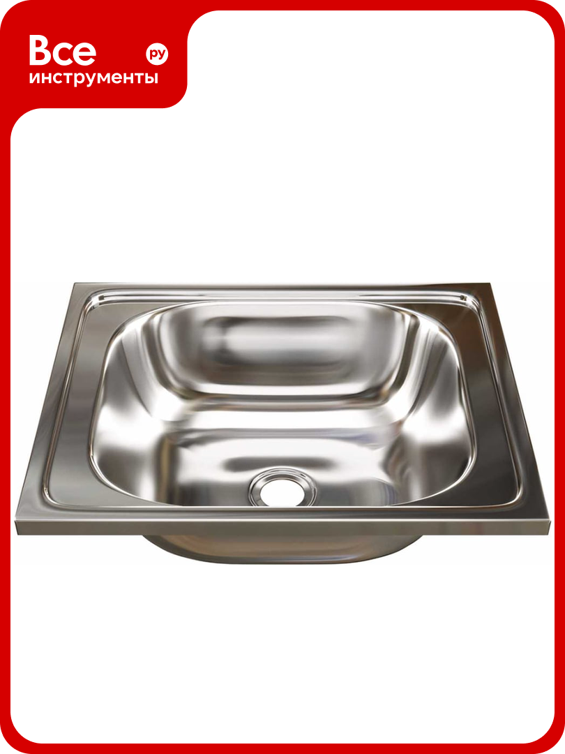 Мойка mixline 40х50х16 см, 0.4, выпуск 1 1/2 527962
