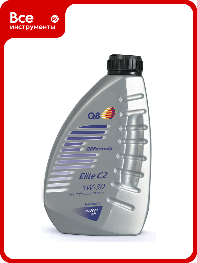 Моторное масло Q8 Formula Elite C2, 5W-30, синтетическое, 1 л 101110201751