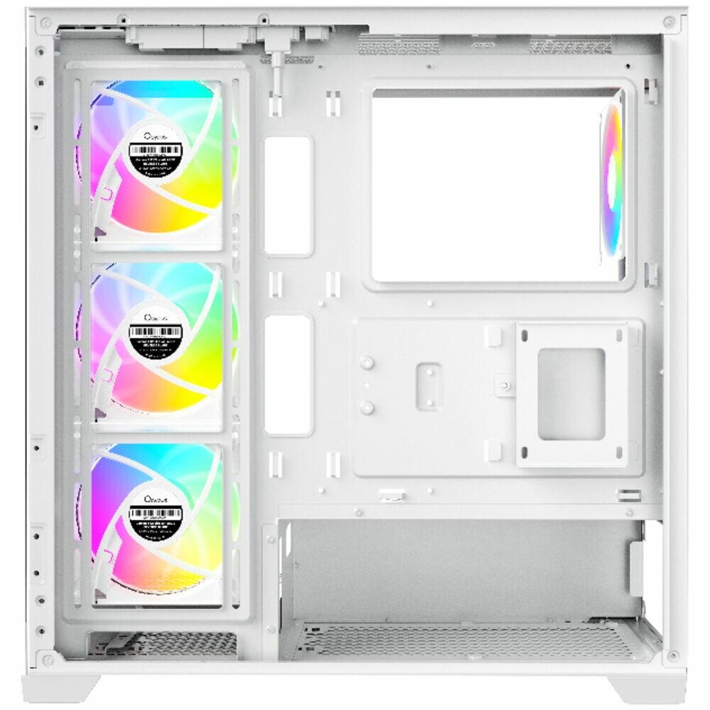Корпус ATX Miditower Ocypus Gamma C72 WH ARGB White — фото 1