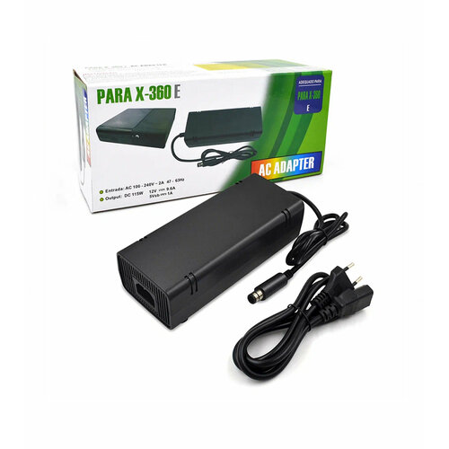 Блок Питания для игровой приставки Xbox 360 E Адаптер Сетевой 220в / AC Adapter