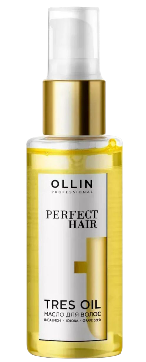 Несмываемое масло для волос PERFECT HAIR Tres Oil восстанавливающее увлажняющее 50 мл OLLIN PROFESSIONAL