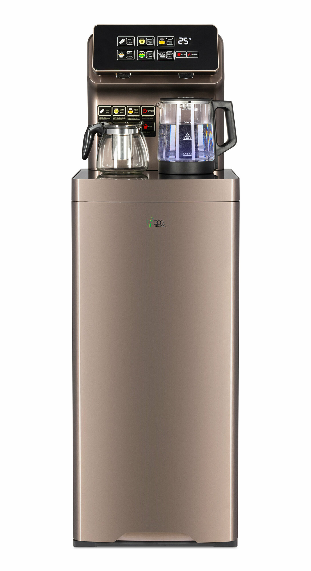 Кулер с чайным столиком Тиабар Ecotronic TB15-LNR gold без охлаждения — фото 1