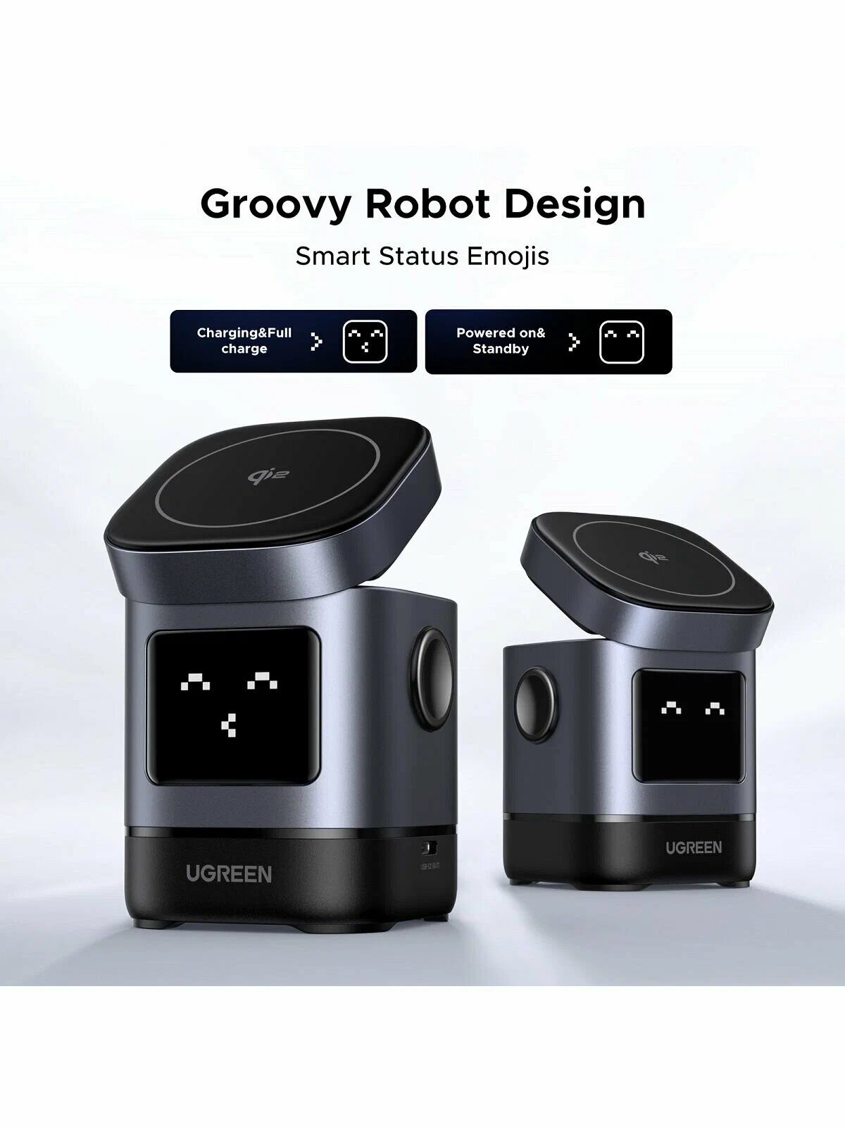 Беспроводная магнитная зарядка для смартфона и аксессуаров от UGREEN 45775