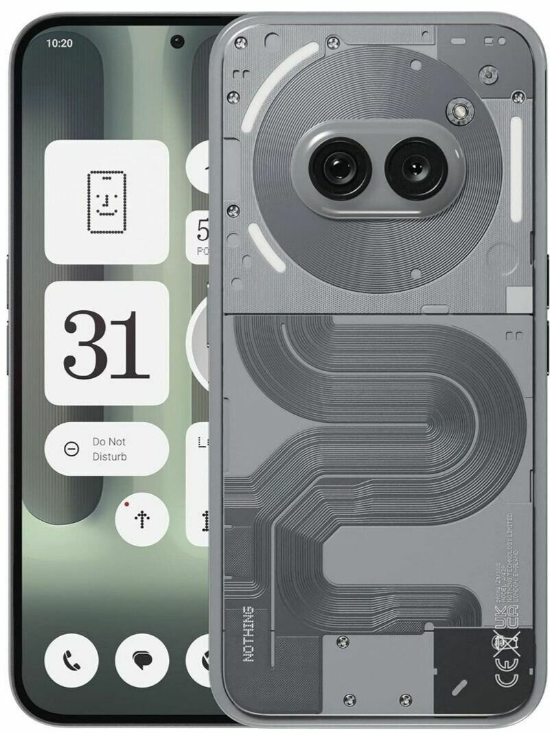 Смартфон Nothing Phone (2a) Plus 12/256 ГБ Global, Dual nano SIM, Gray