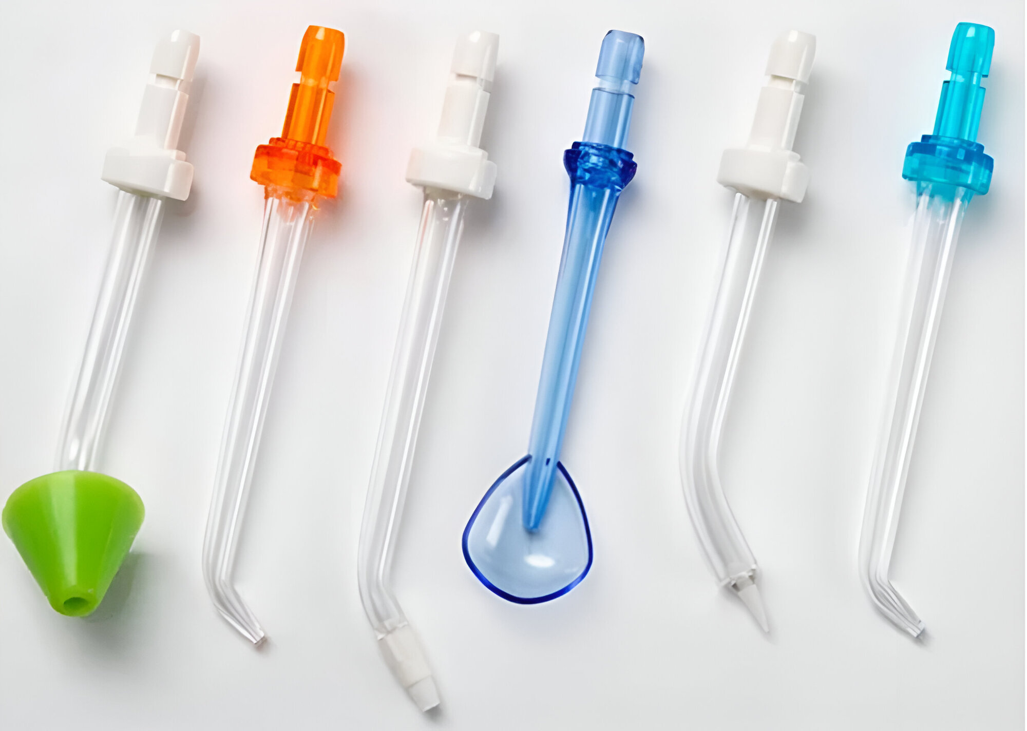 Набор насадок для ирригатора Mercury HF-8 Whisper эффективное очищение 6 шт