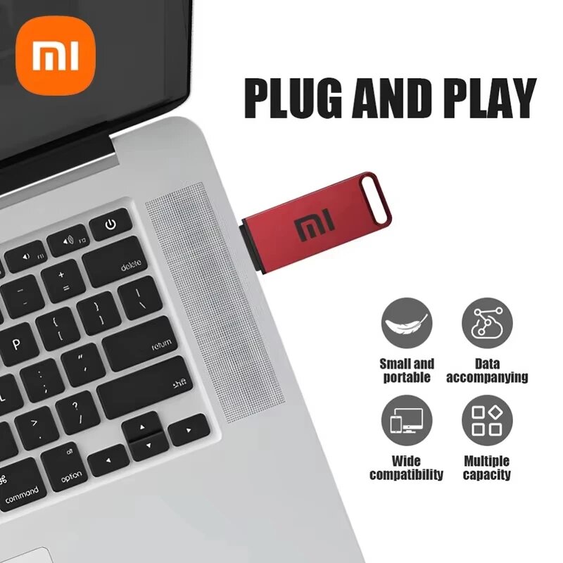 MIJIA USB-накопитель 64 ТБ Red 64TB — фото 1