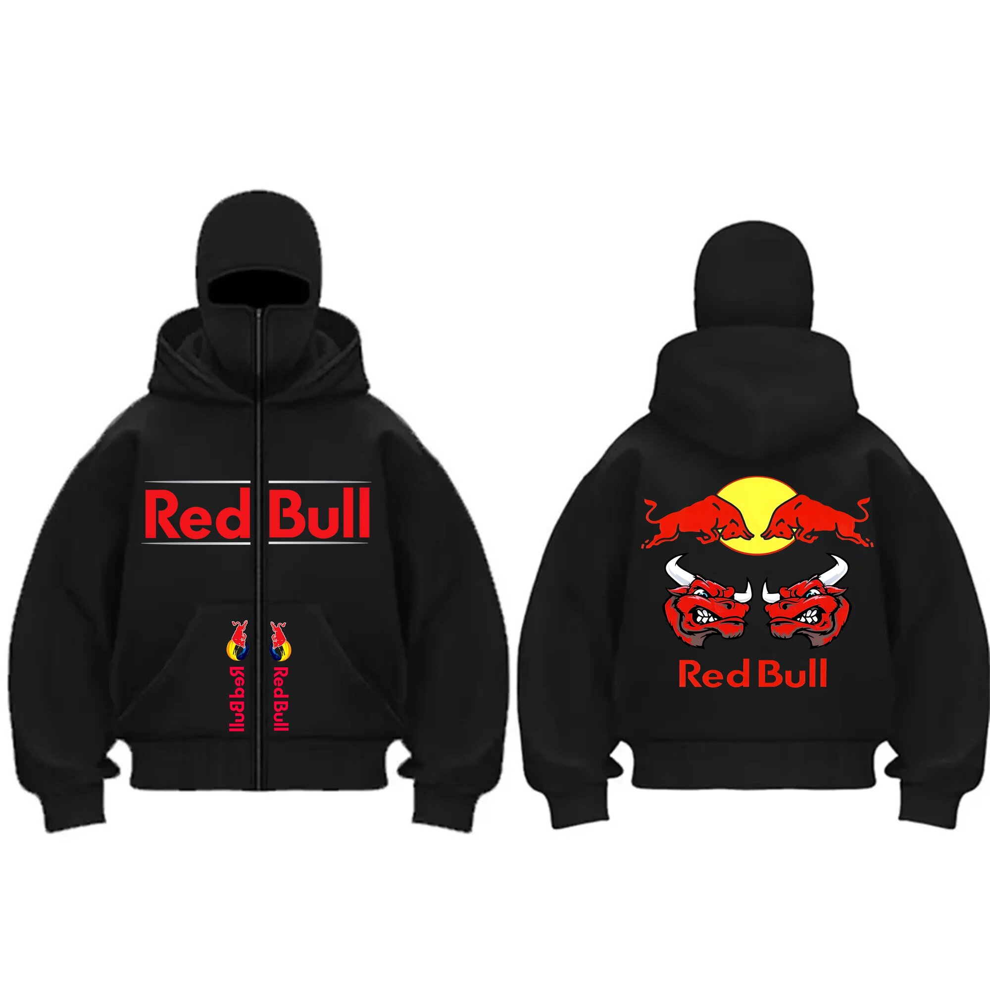 Толстовка спортивная Red Bull размер 3XL