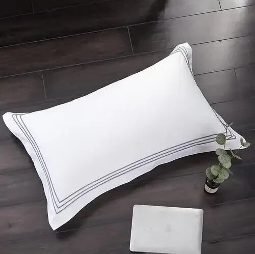 Наволочки из хлопка 100% белые 55*85 см 55x85cm 2pcs Белый